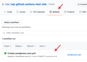 Read more about the article Automatically Deploy to WordPress.com Using GitHub Actions
