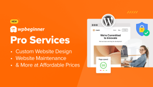 Read more about the article [New] WPBeginner Pro Services: WordPress Web Design, Maintenance & More