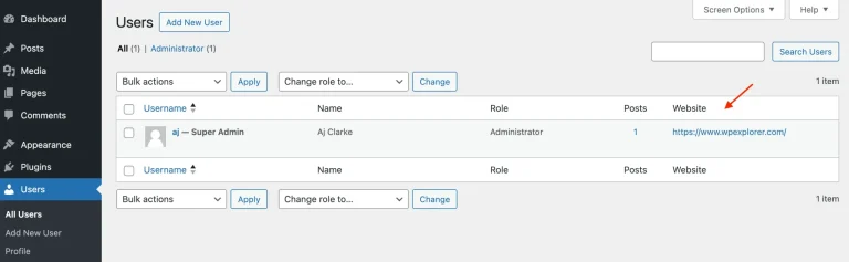 How to Add Custom Columns to the WordPress Users Dashboard