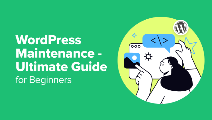 WordPress Maintenance - Ultimate Guide for Beginners (2024)