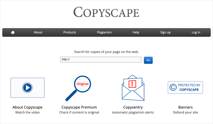 Using Copyscape to Find Stolen Content