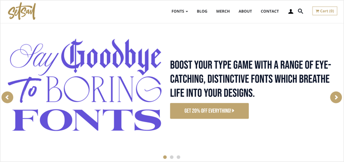 Set Sail Studios Make Money Selling Unique Fonts