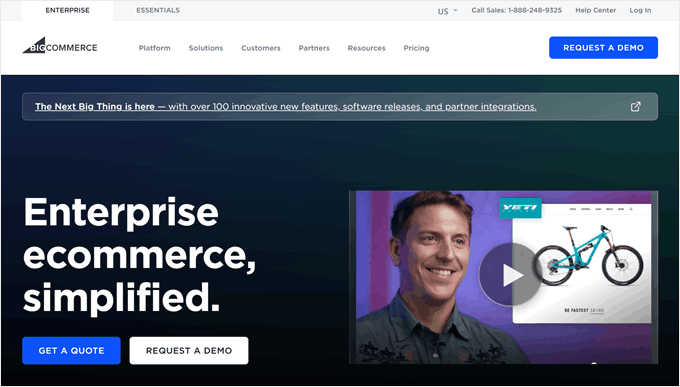 BigCommerce website