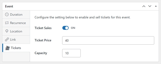 Using the event ticketing add-on in Sugar Calendar