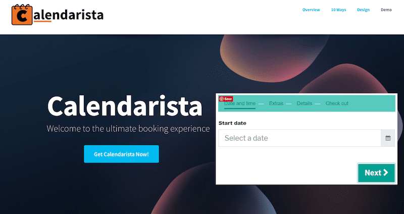 Calderista booking plugins