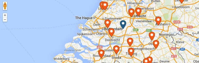 The WP Store Locator map plugin for WordPress.