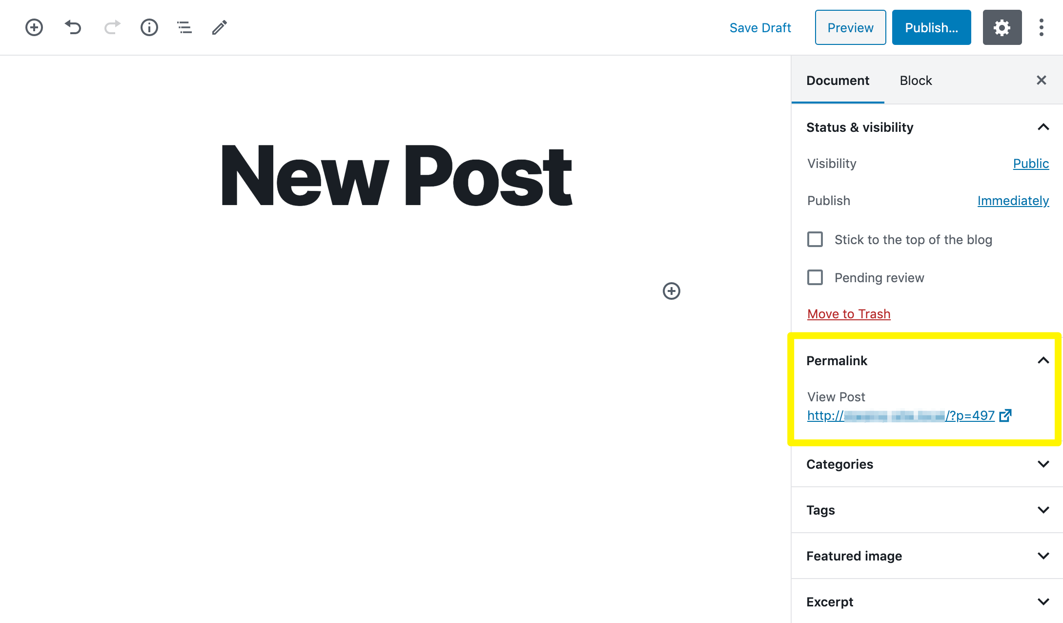 WordPress slug not working.