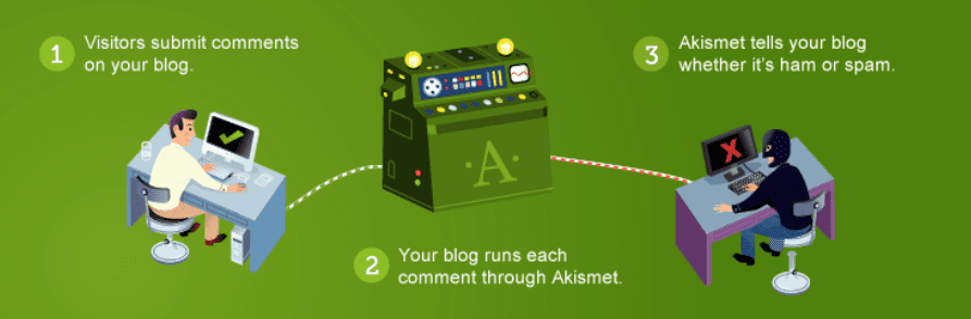 The Akismet WordPress plugin.