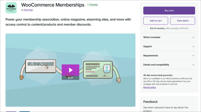 WooCommerce Memberships