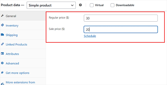 Add product pricing