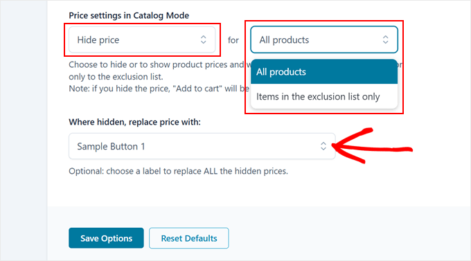 Hiding prices in product pages with YITH plugin