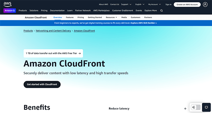 Amazon Cloudfront