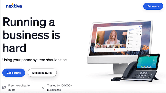 The Nextiva business phone provider The Nextiva business phone provider