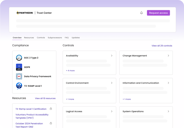 Introducing Pantheon’s Trust Center: Transparency Meets Performance
