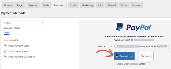 Connect MemberPress to PayPal Commerce Connect MemberPress to PayPal Commerce