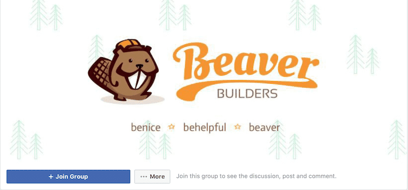 beaver builder facebook group