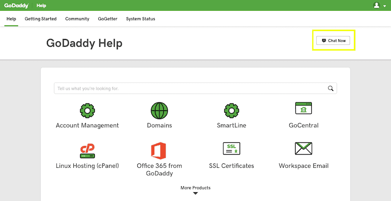 GoDaddy Help