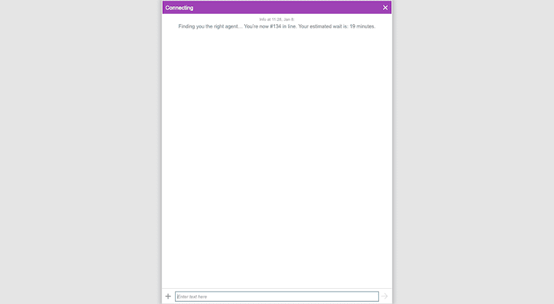 GoDaddy Chat Window