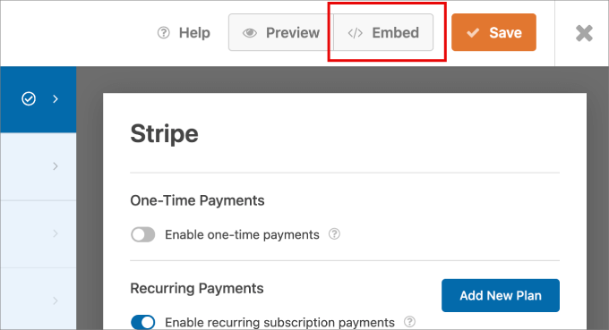 embed recurring donations form wpforms embed recurring donations form wpforms