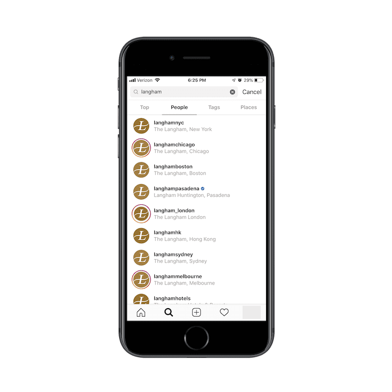 Langham Hotels Accounts