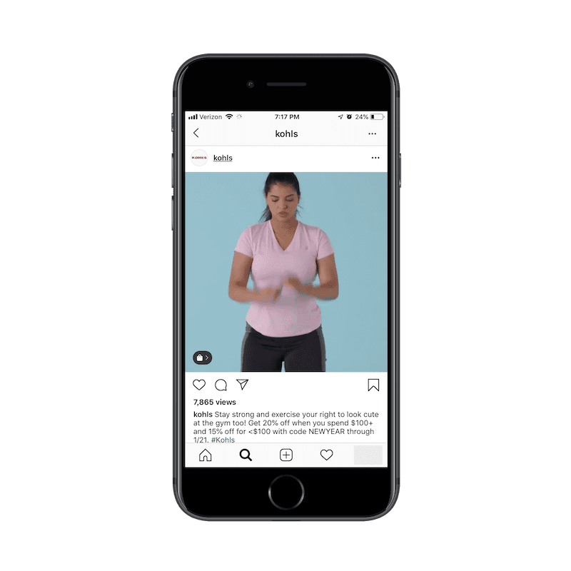 Kohls Video Post