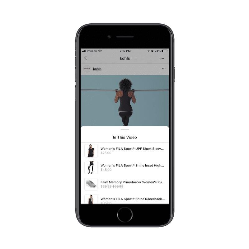 Kohls Video Links