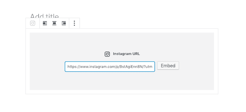 Embed Instagram Image