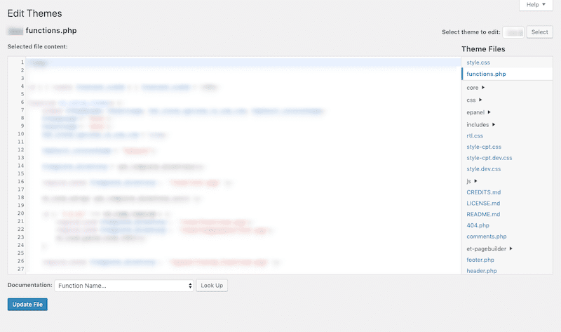Edit Functions