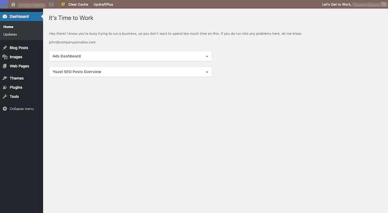AGCA Dashboard
