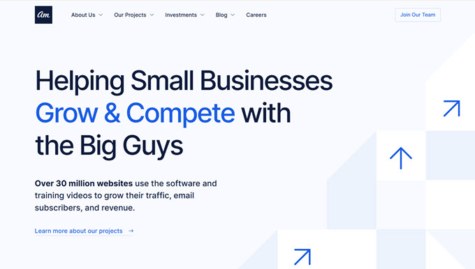 awesome motive homepage awesome motive