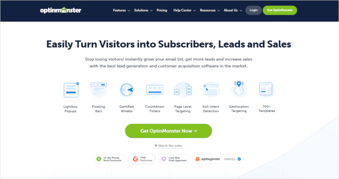 OptinMonster website OptinMonster website