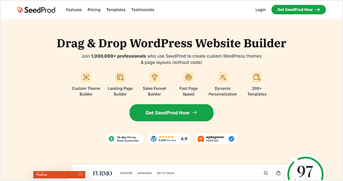 SeedProd Website and Theme Builder SeedProd Website and Theme Builder