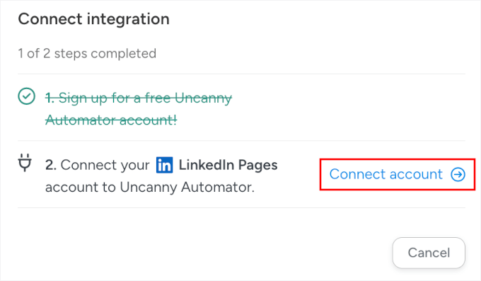 Connect LinkedIn page Connect LinkedIn page