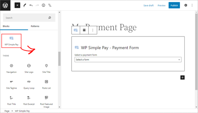 add-wp-simple-pay-block-to-page add-wp-simple-pay-block-to-page