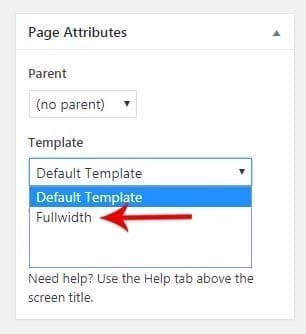 Remove WordPress Sidebars