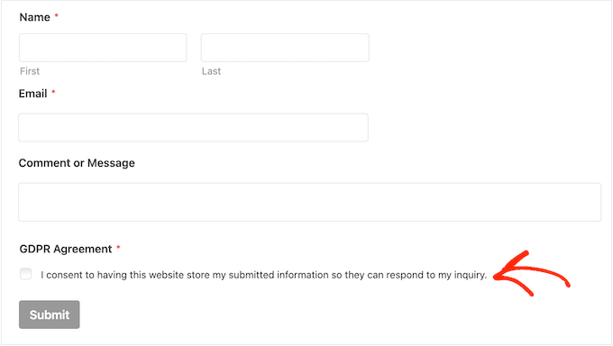 Adding a privacy and compliance checkbox to your WordPress forms Adding a privacy and compliance checkbox to your WordPress forms