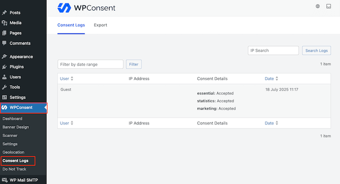 How to view a detailed user content log in your WordPress dashboard How to view a detailed user content log in your WordPress dashboard
