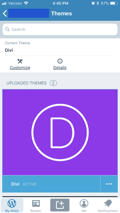 Mobile Themes