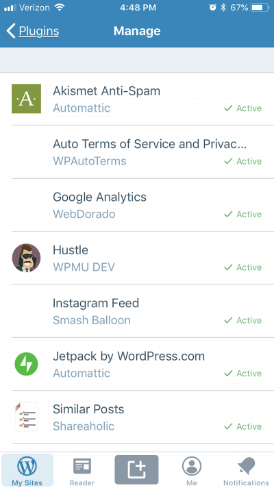 mobile plugins