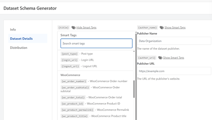 WPCode smart tags WPCode smart tags