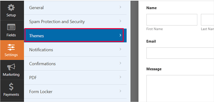 WPForms form themes WPForms form themes