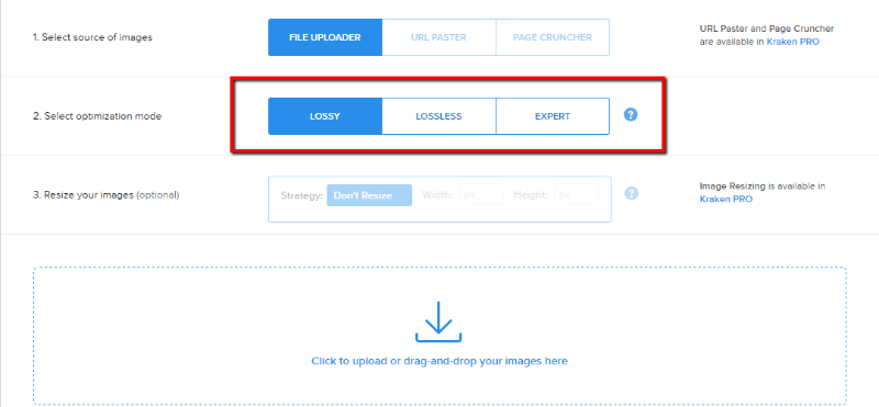 how to speed up image loading with compession