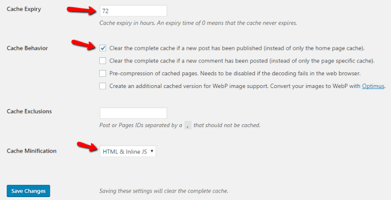 Make Sure You’re Using a Plugin for Page Caching