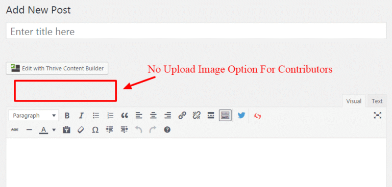 How To Allow Contributors To Upload Images In WordPress