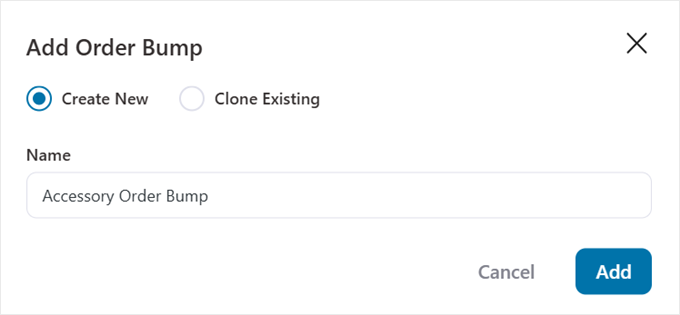 Naming the new FunnelKit order bump