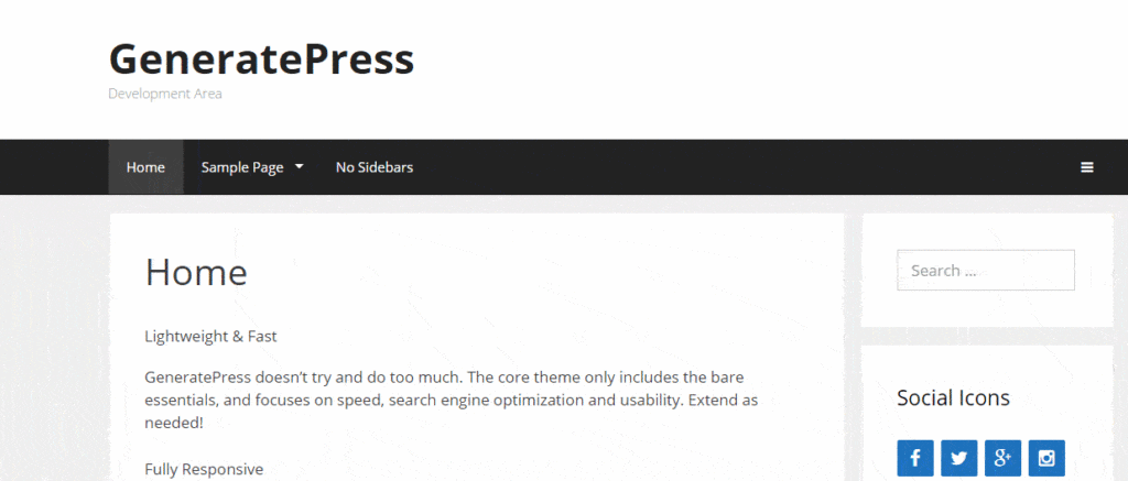 stickymenuwordpress
