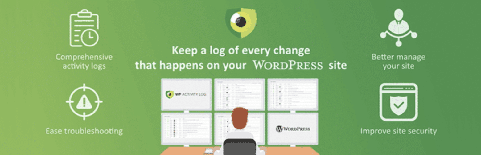 The WP Activity Log plugin logo.