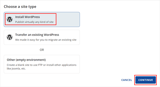 Choosing WordPress as the CMS to use in Bluehost Choosing WordPress as the CMS to use in Bluehost