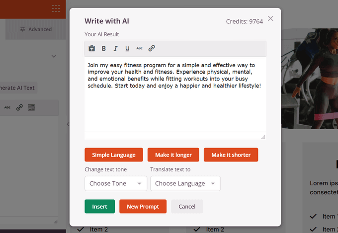 Edit AI text Edit AI text