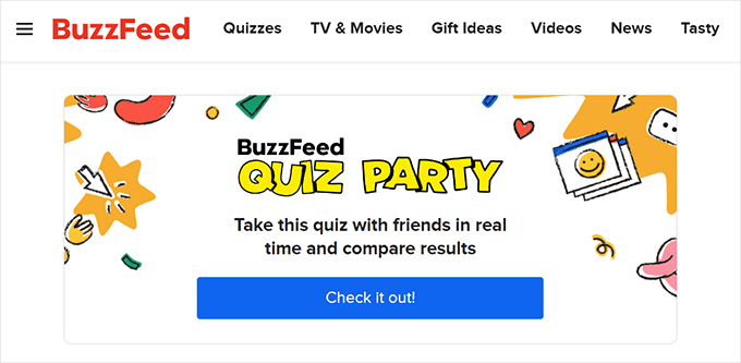 Buzzfeed viral quiz example Buzzfeed viral quiz example
